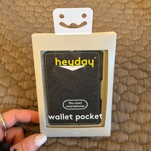 Heyday denim Phone wallet pocket for smartphones